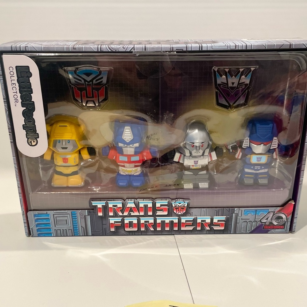 NEW Little People Transformers Collectors Edition